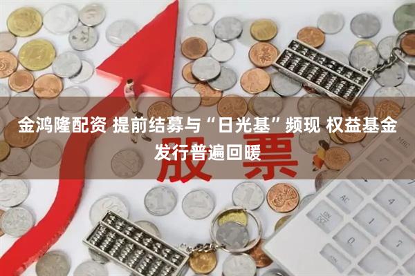 金鸿隆配资 提前结募与“日光基”频现 权益基金发行普遍回暖